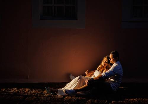 Ensaios de Pâmela e Felipe