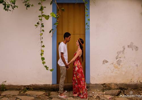 Ensaios de Roberta e Jorge - Dia de Namoro