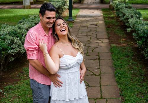 Ensaios de Thainá e Guilherme