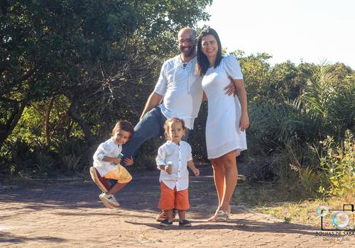 Família de Diógenes + Aline = Otto e Tito