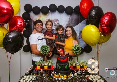 Aniversário de Théo - 03 anos