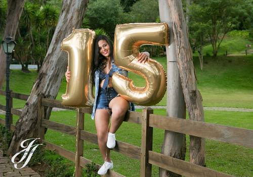 Debutantes de Book Externo 15 Anos de Camille