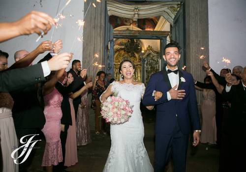 Cerimônia de Casamentos de Cerimônia Núbia e Lucas