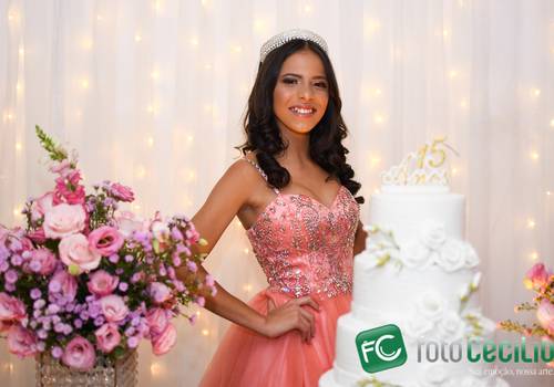 Debutantes de Festa 15 Anos Laura Vieira Cândido