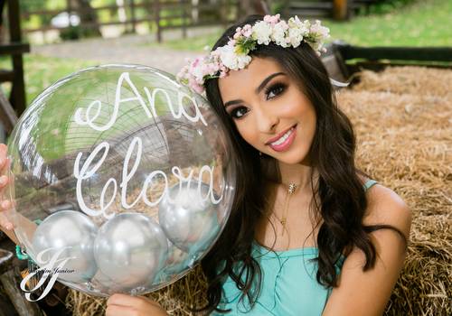 Debutantes de Book Externo Ana Clara 15 Anos