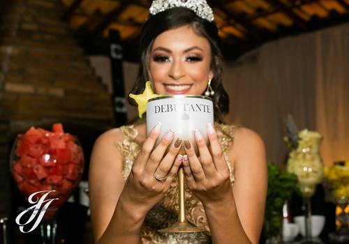 Debutantes de Recepção Rafaelle 15 Anos