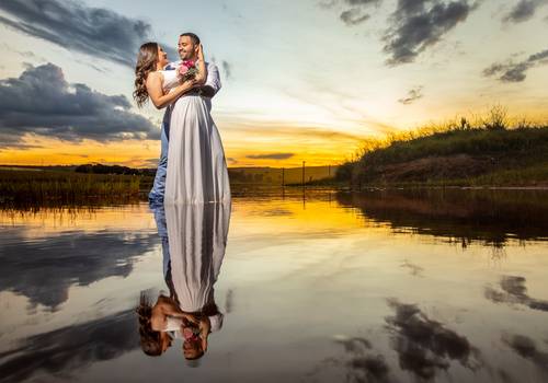 Prévia de Noivos de Alana & Wady