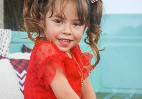 Ensaio de Natal de Mavi e Bella