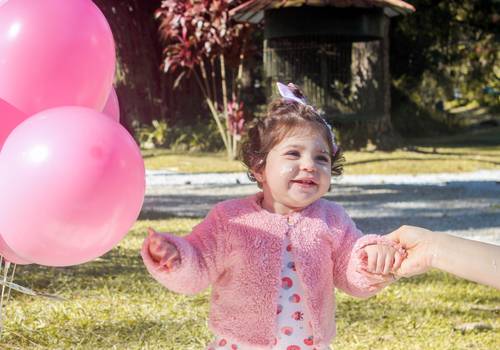 Smash the cake de 1 aninho da Emily
