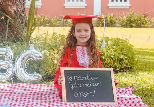 Ensaio infantil de Mariah - Ensaio ABC
