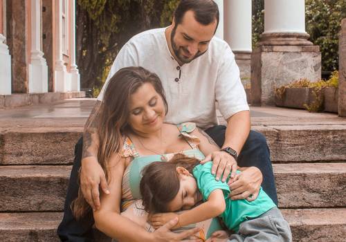 Ensaio Gestante de A espera do Pedro