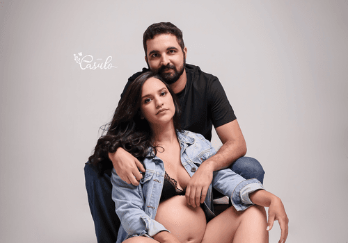 Gestação de Dennise - Gestante