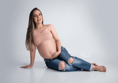 Gestação de Ana Carolina - Gestante