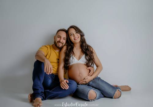 Gestação de Bianca - Gestante