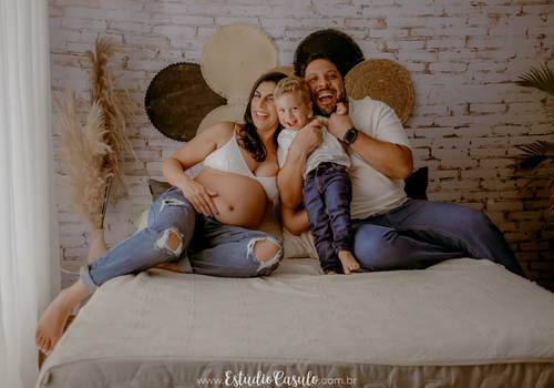 Gestação de Catarina - Gestante