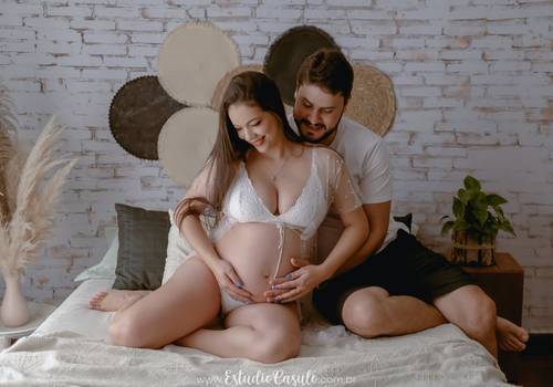 Gestação de Mikaely - Gestante