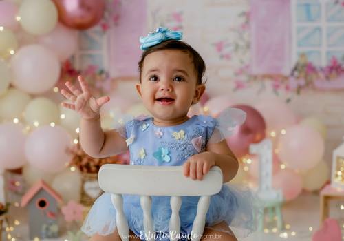 Smash the Cake de Ana Cecília 1 ano