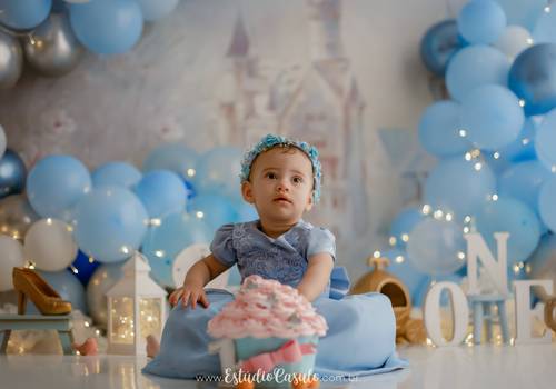 Smash the Cake de Eloá 1 ano