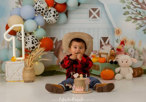 Smash the Cake de Enrico 1 ano