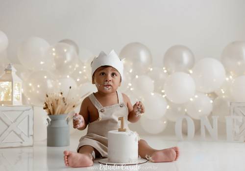 Smash the Cake de Heitor 1 ano