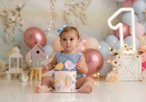 Smash the Cake de Helena 1 ano