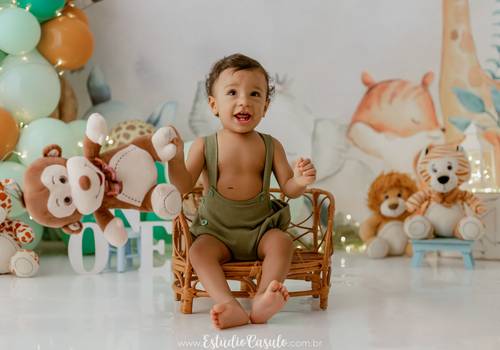 Smash the Cake de João 1 ano