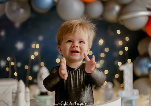 Smash the Cake de João Gabriel 1 ano