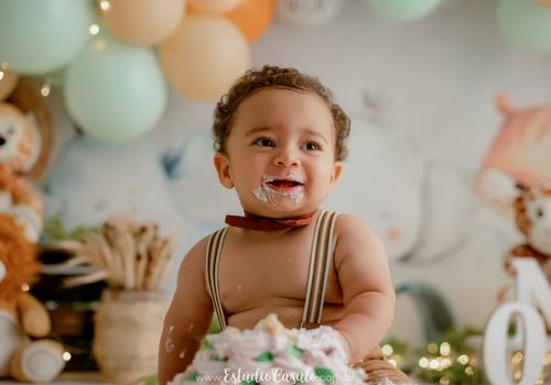 Smash the Cake de Joaquim 1 ano