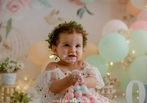 Smash the Cake de Laura 1 ano