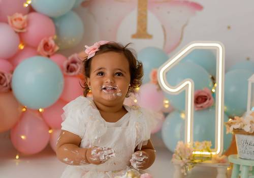 Smash the Cake de Liz Gabrielly 1 ano