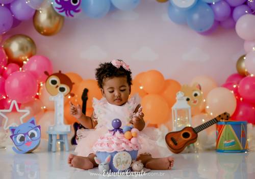 Smash the Cake de Maria Alice 1 ano