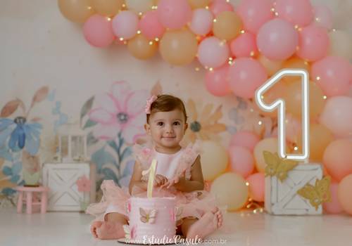 Smash the Cake de Maria Alice 1 ano