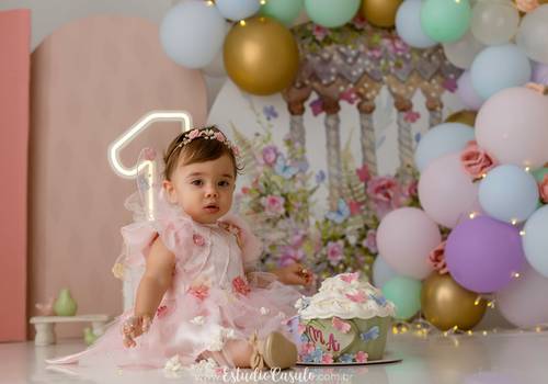 Smash the Cake de Maria Alice 1 ano