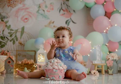 Smash the Cake de Melissa 1 ano