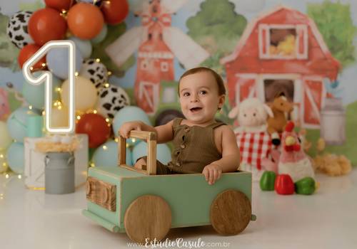 Smash the Cake de Nícolas 1 ano