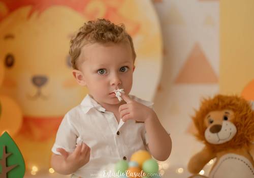 Smash the Cake de Davi Lucca - 2 anos