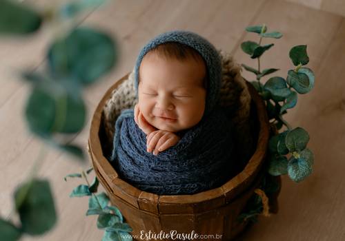 Newborn de Benício 7 dias