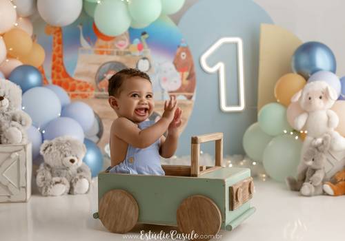 Smash the Cake de Cristian - 1 ano