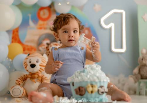 Smash the Cake de Rodrigo 1 ano