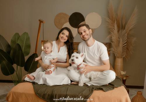 Família de Davi - Ensaio Familia