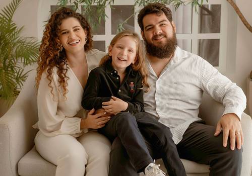 Família de Rebeca - Ensaio de Família 