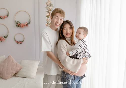 Gestação de Wenqing Xue - Gestante 