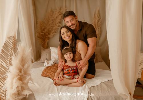 Família de Maria Elis - Ensaio Família 