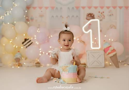 Smash the Cake de Cecília - Smash the Cake 