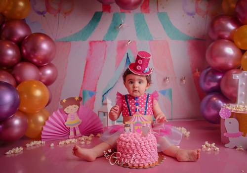 Smash the Cake de Valentina 1 ano