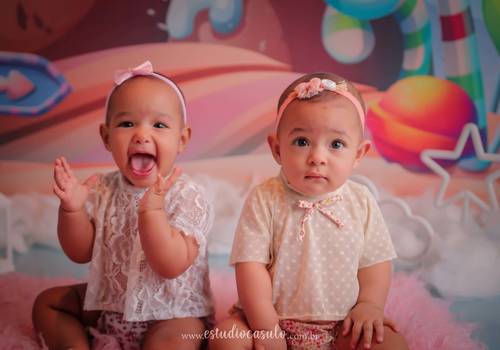 Acompanhamento de Valentina e Analú - 8 meses