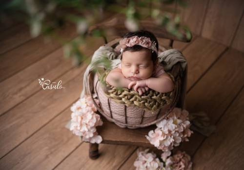 Newborn de Maria Cecília 13 dias