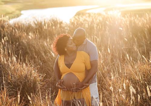 Gestante de A espera de Rebeca