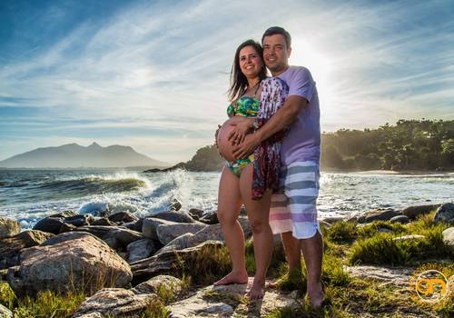 Gestante de À espera de Lavínia