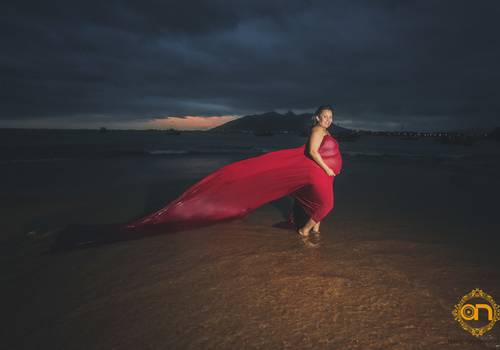 Gestante de A doce espera de Beatriz  e  Vitor